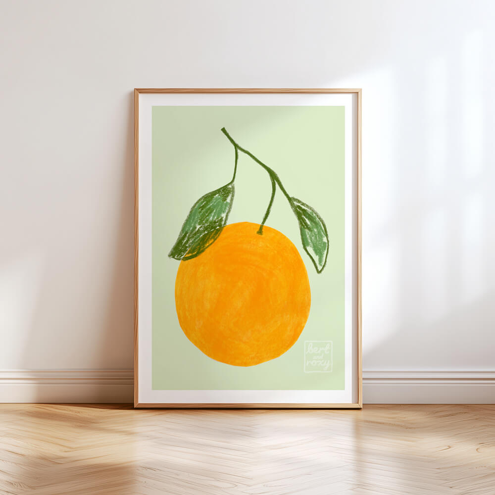 Big Orange Giclée