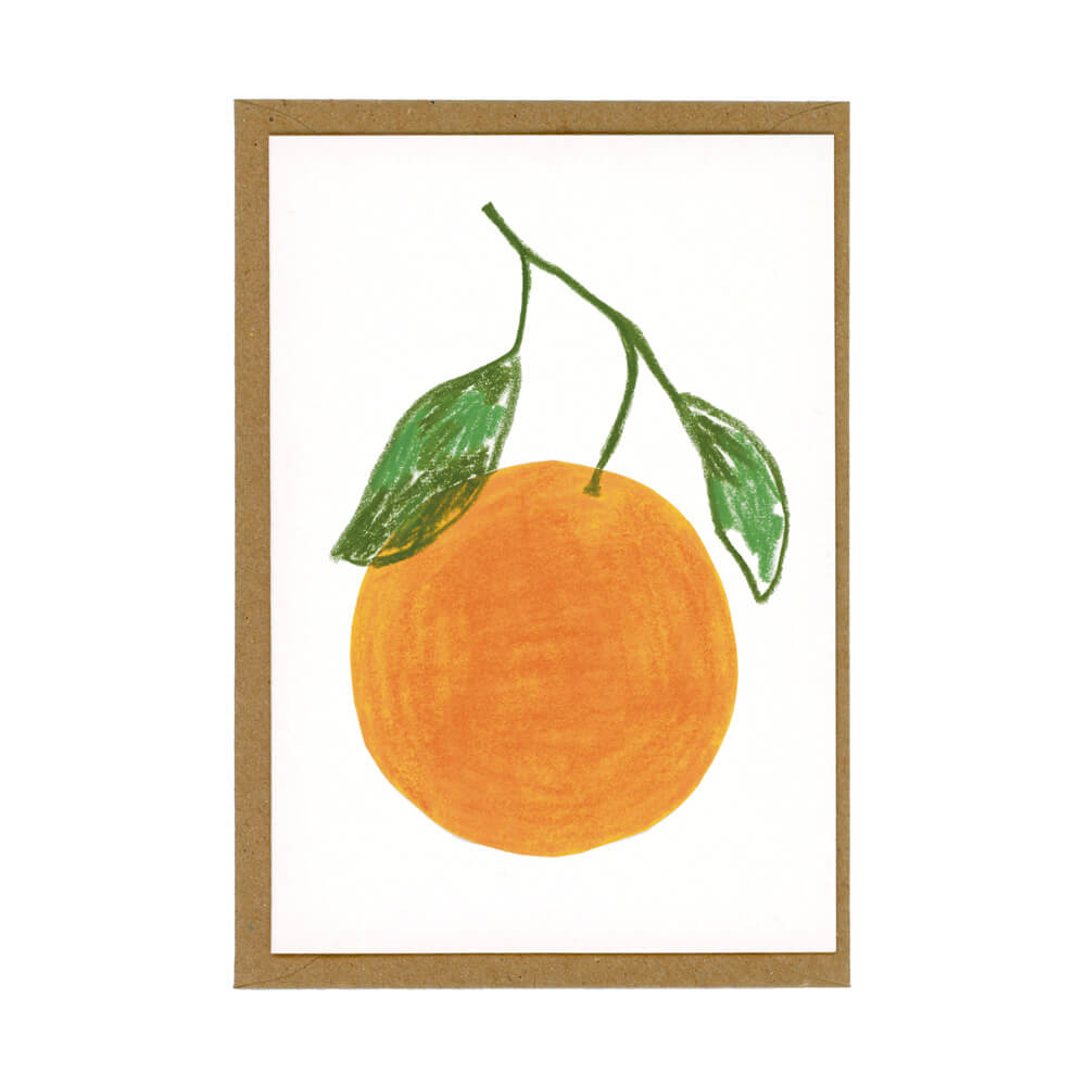 Big Orange Card