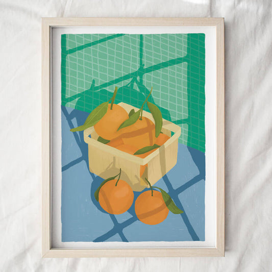 Oranges in the Sun Giclée Print