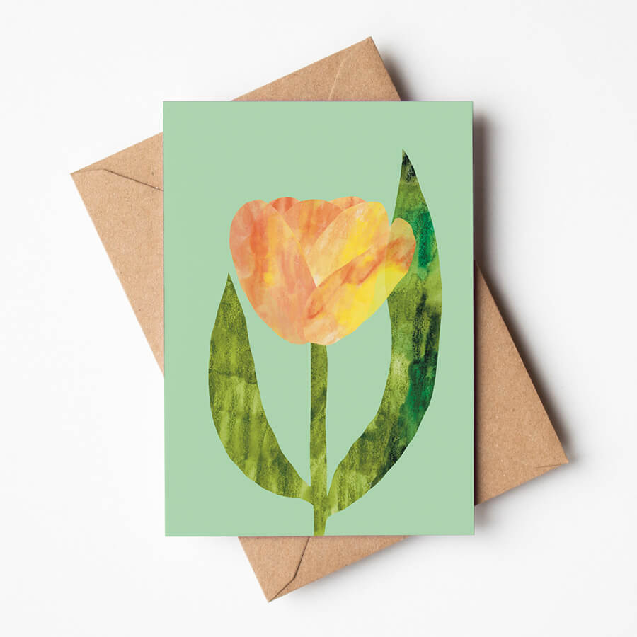 Big Tulip Card