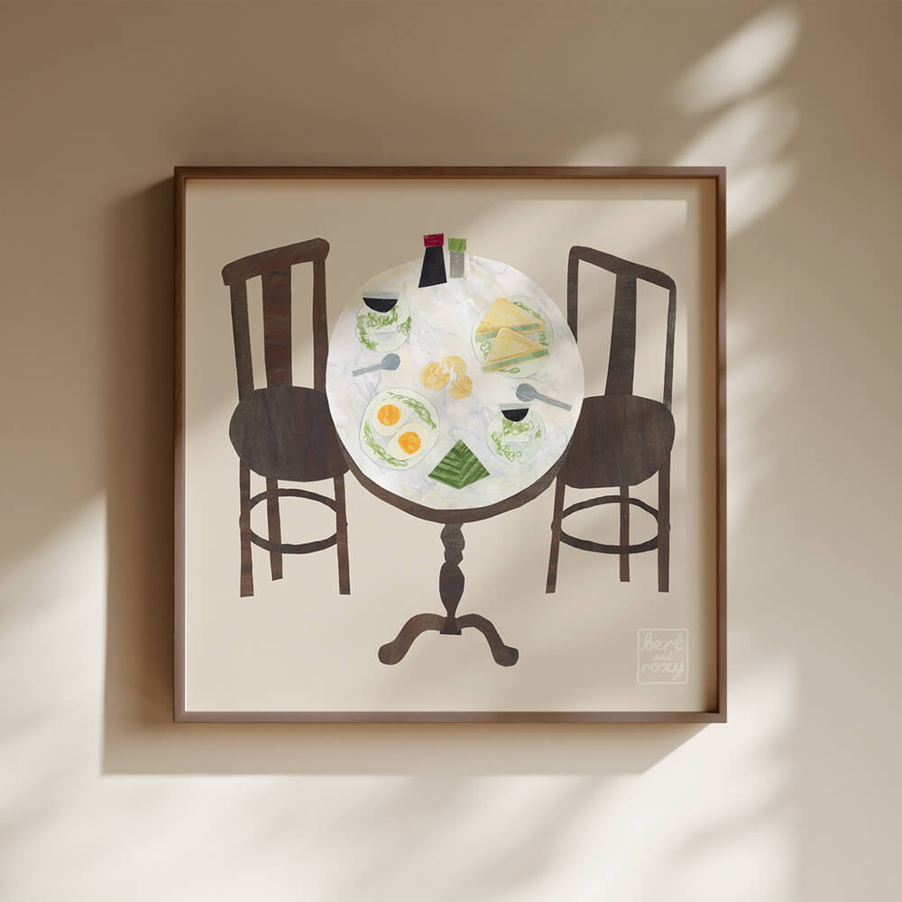 Traditional Kopitiam Coffee Shop Giclée
