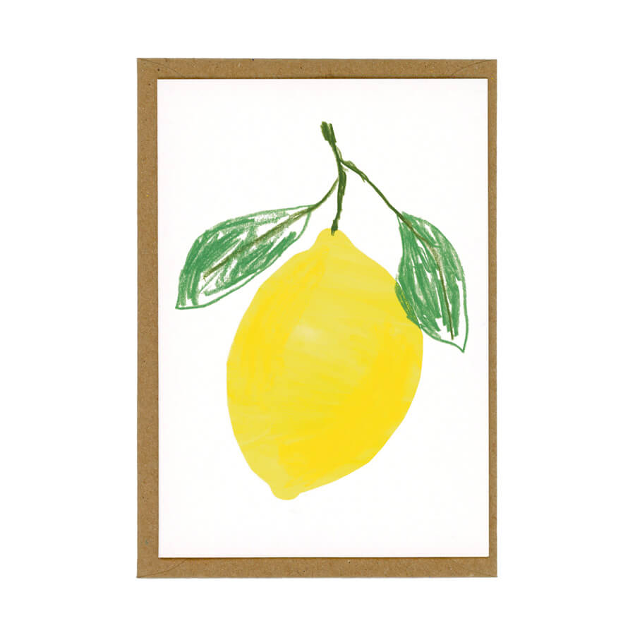 Big Lemon Card