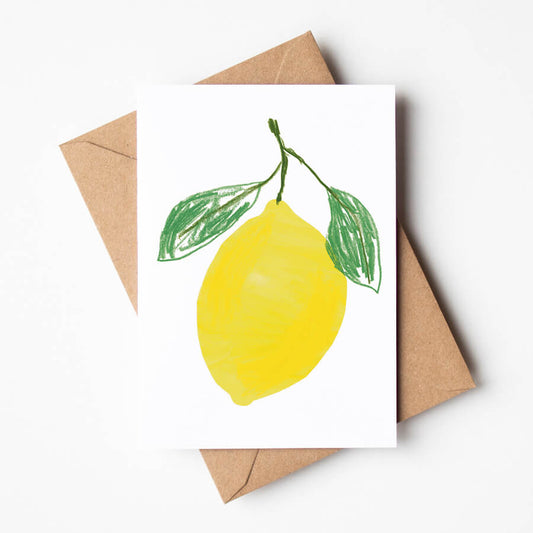 Big Lemon Card