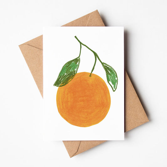 Big Orange Card