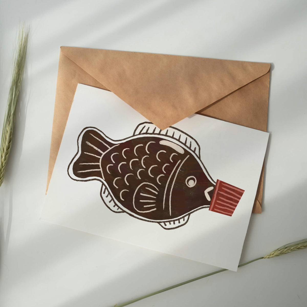 Shoyu Tai Soy Sauce Fish Card