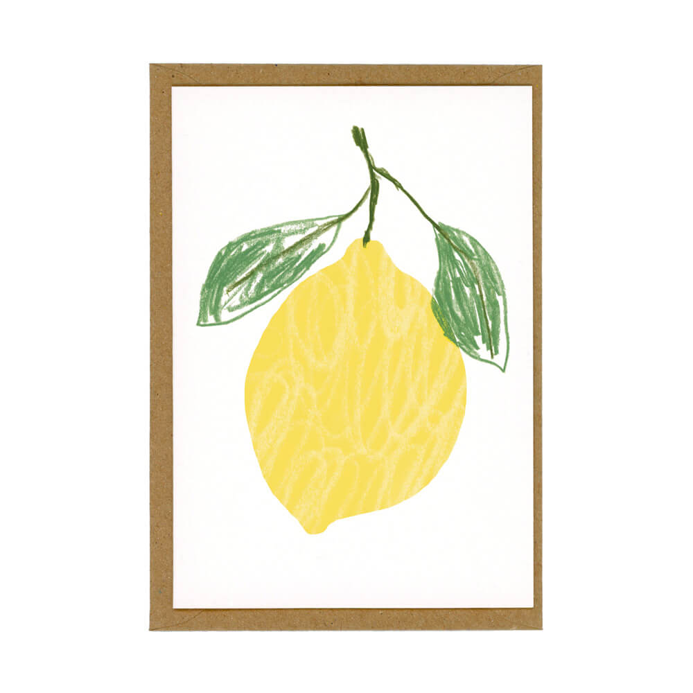 Big Lemon Card