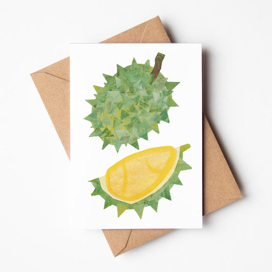 Big Durian Greeting Card