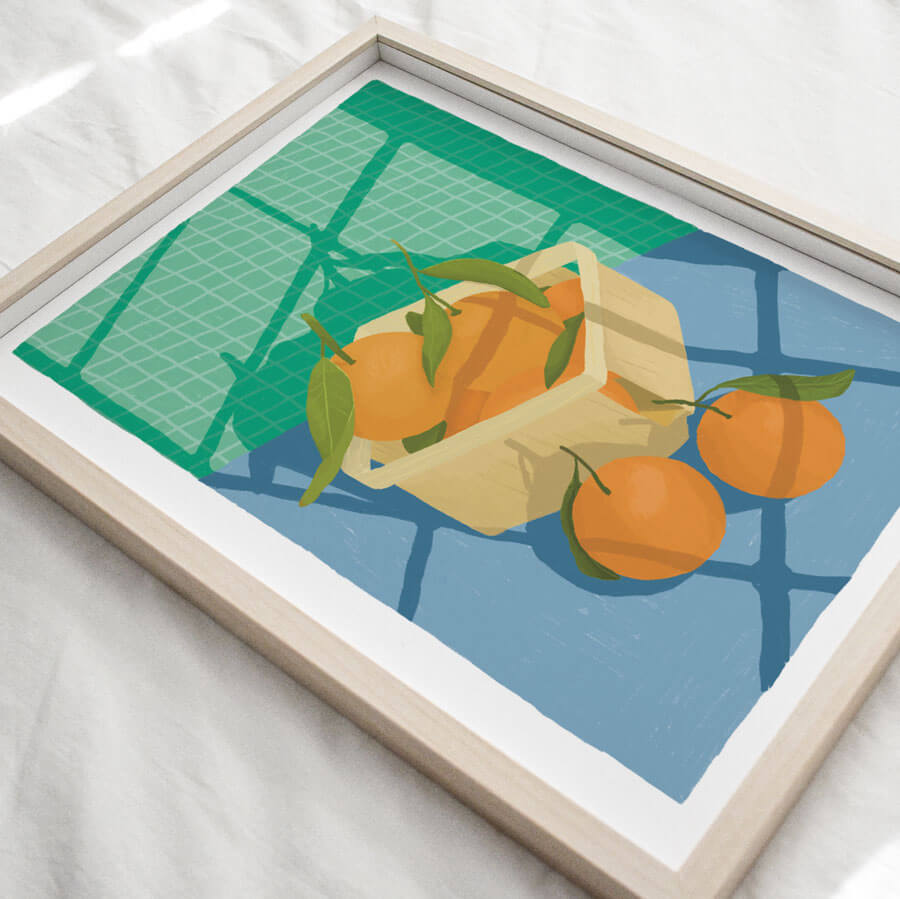 Oranges in the Sun Giclée Print